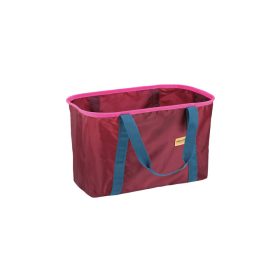   Tescoma Click SHOP! összecsukható bevásárlókosár, bordó