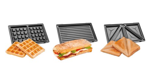 Tescoma PRESIDENT 3 in 1 szendvicssütő