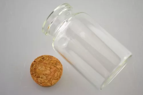 ÜVEGCSE PARAFADUGÓVAL 30*50MM P12