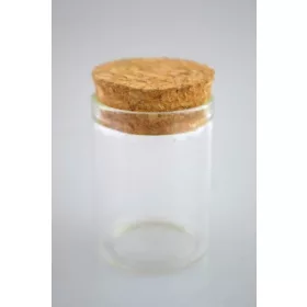 ÜVEGCSE EGYENESFALÚ PARAFADUGÓVAL 30*40MM P12