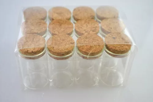 ÜVEGCSE EGYENESFALÚ PARAFADUGÓVAL 30*50MM P12