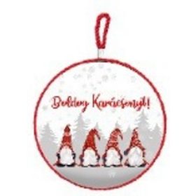 ALÁTÉT KERÁMIA - BOLDOG KARACSONYT 16CM