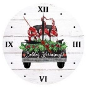 FALIÓRA-KARÁCSONYI DEKORÁCIÓ - BOLDOG KARACSONYT! 28CM