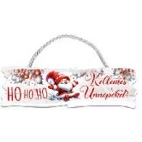 TÁBLA FA - 35X10CM - KELLEMES UNNEPEKET