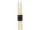 VACSORAGYERTYA, 2 DARABOS KÉSZLET, 22X290MM, 63 GR., CSAVAROS MINTÁVAL, SZÍN: CS