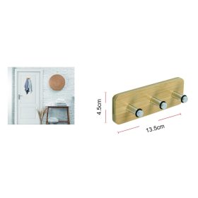 AJTÓAKASZTÓ 3 KAMPÓS BAMBUSZ 13,5X4,5CM