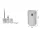 FOGKEFETARTÓ KERÁMIA 6,8X6,8X10,8CM