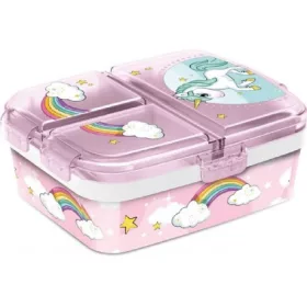 UZSONNÁS DOBOZ MŰA. 19,5X16,5X6,7CM UNIKORNIS