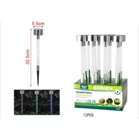   KERTI SOLAR LÁMPA LESZÚRHATÓ SZÍNES 5,5X32,5CM 12DB/DISPLAY