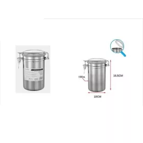 TÁROLÓ TÉGELY CSATOS FEDŐVEL 10X16,5CM 1L