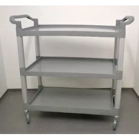 ZSÚRKOCSI 3 SZINTES 107*50*97CM PP