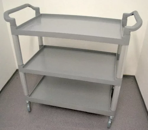 ZSÚRKOCSI 3 SZINTES 107*50*97CM PP