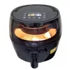 Nineshield Air Fryer 8L 1500W – Légkeveréses Sütő Forgó Lapáttal, Olaj Nélküli Főzéshez