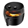 Nineshield Air Fryer 8L 1500W – Légkeveréses Sütő Forgó Lapáttal, Olaj Nélküli Főzéshez