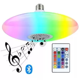   Bluetooth UFO lámpa hangszóróval + távirányítóval - 20W