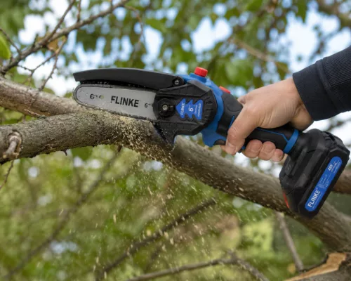 FLINKE FK-6040 Akkus láncfűrész 6" 2 db akkuval 48 V