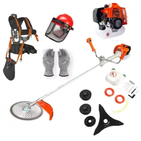   Haina Benzines Fűkasza 7.2 LE 78 cm³ – 18 Részes Készlet Rezgéscsillapítással 