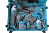 GBM TOOLS MT-10167 Akkumulátoros 4 db-os szerszámkészlet 96 V fúró ütvefúró ütvecsavarozó sarokcsiszoló