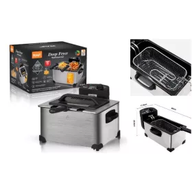   RAF Olajsütő 2000W – Deep Fryer Olajban Sütéshez Nagy Teljesítménnyel