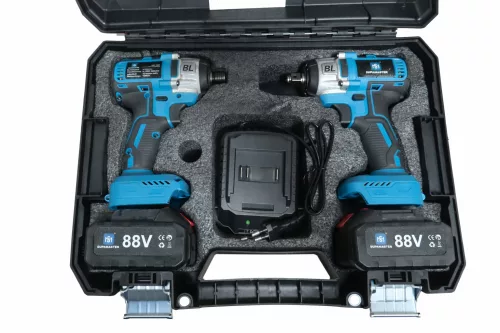 SUPAMASTER SM-1022 Akkus Ütvecsavarozó 88V – Komplett Készlet Szerelési Munkákhoz