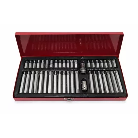   SUPAMASTER SM-2040 Bit Készlet 40 db – Imbusz, Torx és Spline Szerszámkészlet