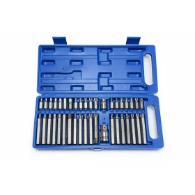   SUPAMASTER SM-2041 Bit Készlet 40 db – Imbusz, Torx és Spline Szett Szereléshez