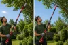 Welnek Tools VK-3090 Akkumulátoros magassági ágvágó és metszőolló szett 62V 2 db akksival