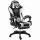 Likeregal 920 Gamer Szék – Lábtartóval és Masszázs Funkcióval, Fehér Ergonomikus Szék