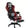 Likeregal 920 Gamer Szék – Lábtartóval és Masszázs Funkcióval, Piros Ergonomikus Szék