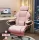 GamerElegance Gamer Szék Lábtartóval – Pink Gaming Szék Ergonomikus Kialakítással
