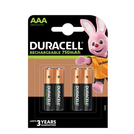 Duracell Akkumulátor R2U Mikro 750mAh AAA B4