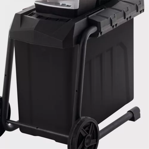 Scheppach GS 70 elektromos hengeres ágaprító gyűjtőedénnyel, 2800 W