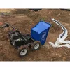 Scheppach DP 3000 - kerekes 4 x 4 meghajtású minidömper mechanikus billenéssel és 300 kg-os terheléssel 