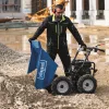 Scheppach DP 3000 - kerekes 4 x 4 meghajtású minidömper mechanikus billenéssel és 300 kg-os terheléssel 