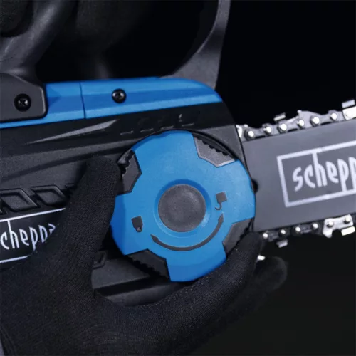 Scheppach C-CS254-X-SET L akkus láncfűrész IXES 20V (4Ah akkuval és 2,4A töltővel)