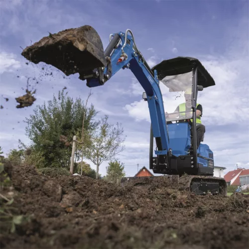 Scheppach EXC 1400 mini forgó kotrógép