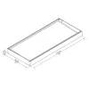 Palram - Canopia Sophia 2150 clear Modern bejárati előtető