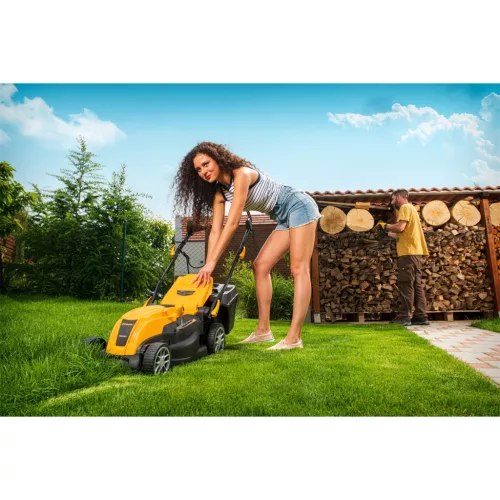 Riwall PRO REM 3817 elektromos fűnyíró 2 az 1-ben
