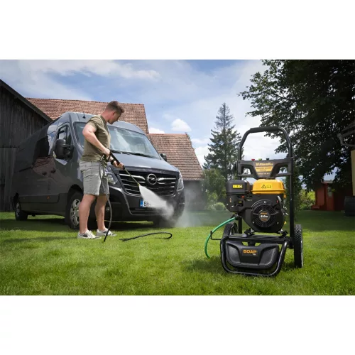 Riwall PRO RPPW 250 SET benzinmotoros magasnyomású mosó 250 bar tartozékokkal