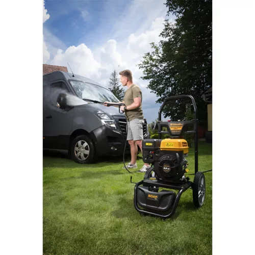 Riwall PRO RPPW 250 SET benzinmotoros magasnyomású mosó 250 bar tartozékokkal
