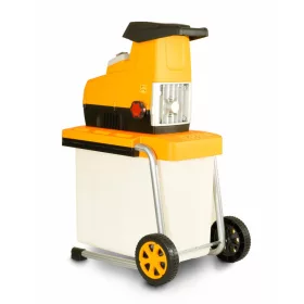   Riwall PRO RES 3044 B elektromos ágaprító 3000 W motorral, átlátszó gyűjtőedénnyel