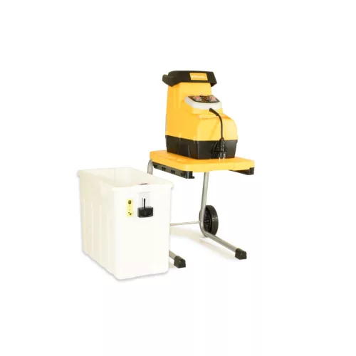 Riwall PRO RES 3044 B elektromos ágaprító 3000 W motorral, átlátszó gyűjtőedénnyel