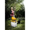 Riwall PRO RES 3044 B elektromos ágaprító 3000 W motorral, átlátszó gyűjtőedénnyel