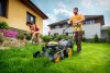 Riwall PRO RPM 5135 önjáró benzinmotoros multifunkciós fűnyíró 4 az 1-ben