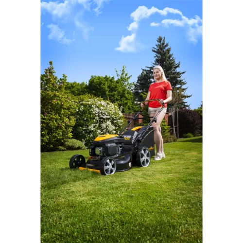 Riwall PRO RPM 5155 PRO önjáró benzinmotoros multifunkciós fűnyíró 4 az 1-ben