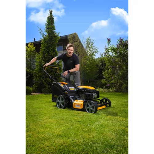 Riwall PRO RPM 5155 PRO önjáró benzinmotoros multifunkciós fűnyíró 4 az 1-ben