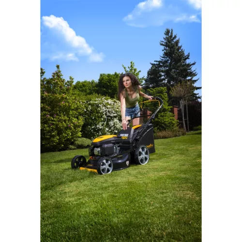 Riwall PRO RPM 5155 PRO önjáró benzinmotoros multifunkciós fűnyíró 4 az 1-ben