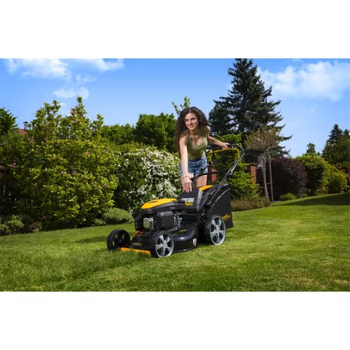 Riwall PRO RPM 5155 PRO önjáró benzinmotoros multifunkciós fűnyíró 4 az 1-ben