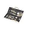 Riwall PRO RBBQ 7S SET 7-részes rozsdamentes acél grilleszköz készlet kofferben