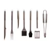 Riwall PRO RBBQ 7S SET 7-részes rozsdamentes acél grilleszköz készlet kofferben